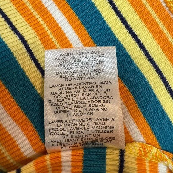 Care Bears Sunshine Bear Embroidered Halter Tank Top Size XL 90s Y2K 80s - Picture 10 of 10